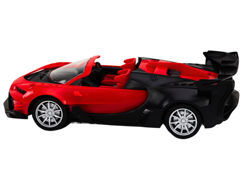 Nuotoliniu būdu valdomas sportinis automobilis 1:18, raudonas