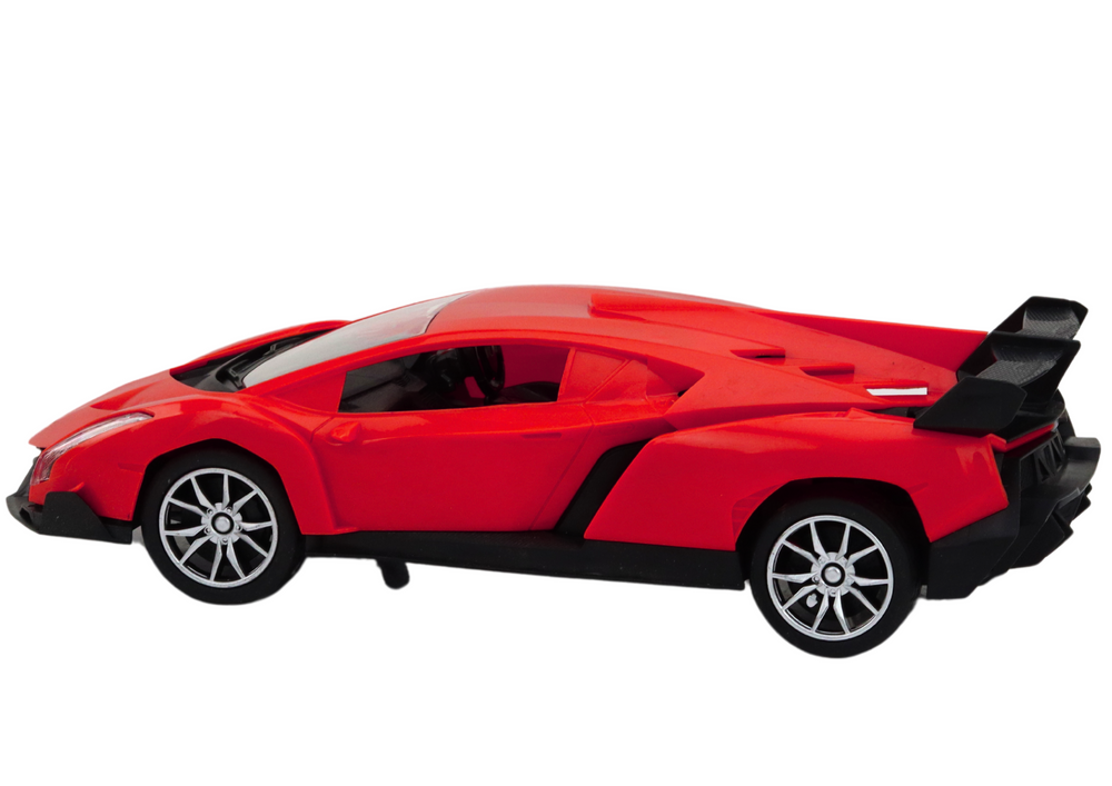 Nuotoliniu būdu valdomas sportinis automobilis 1:16, raudonas