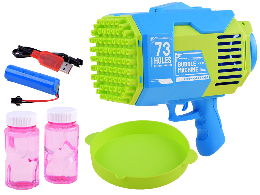 Muilo burbulų pistoletas „Bazuka“, mėlynas