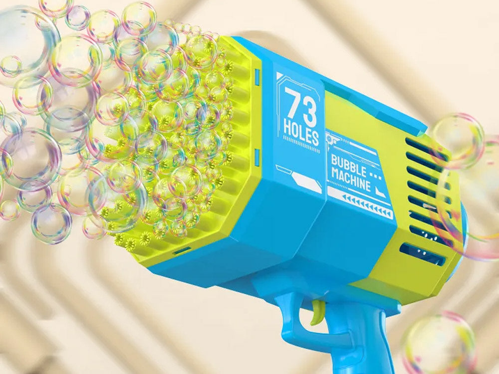 Muilo burbulų pistoletas „Bazuka“, mėlynas