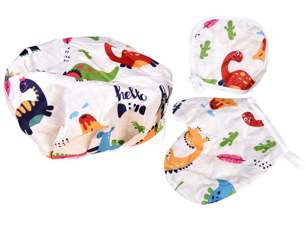 Virėjo aksesuarų rinkinys, dinozaurai, 28 el.