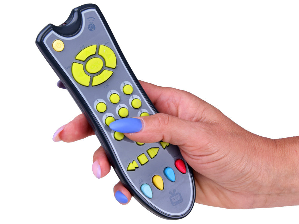 Žaislinis televizoriaus valdymo pultas, pilkas