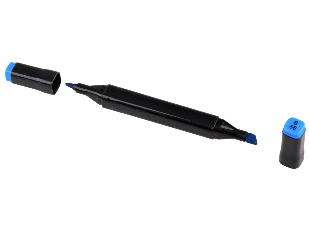 Dvipusių markerių rinkinys piešimui 80 vnt. ProTONE