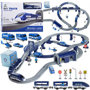 Policijos transporto rinkinys su traukinių stotimi 92 vnt