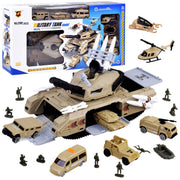 Karinis tankas su priedais