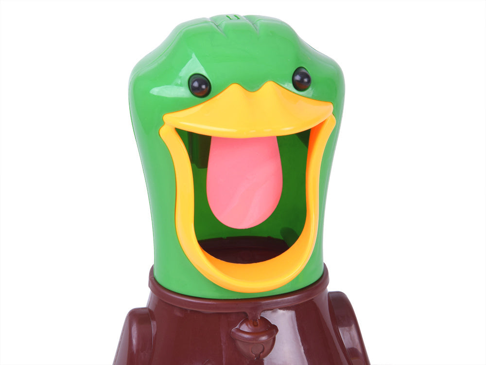 Arkadinis žaidimas pataikyk į antį su garso efektais