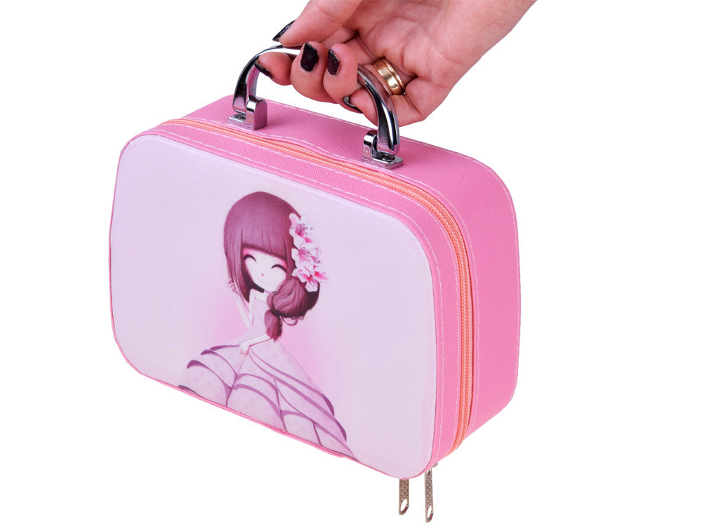 Vaikiškos kosmetikos lagaminas su priedais