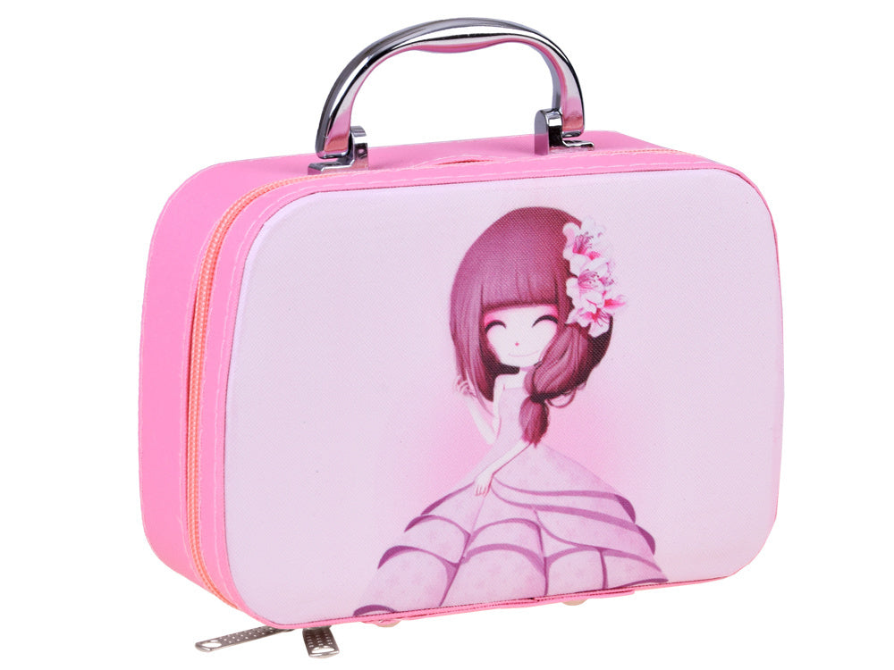 Vaikiškos kosmetikos lagaminas su priedais