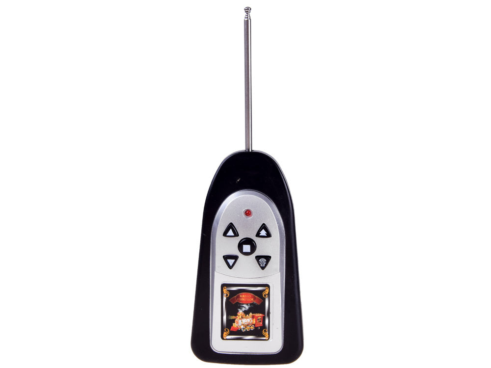 Nuotolinio budu valdymas traukinys su vagonais su garso ir šviesos efektais