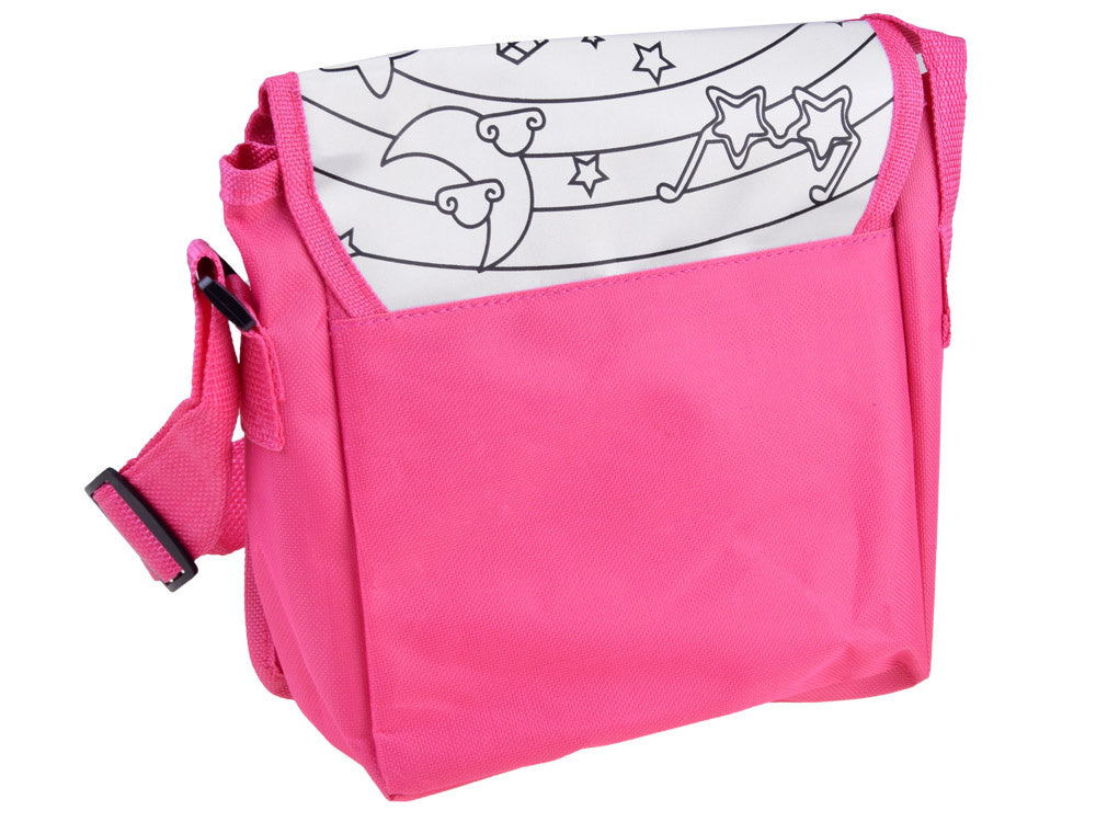 Kūrybinis tapybos krepšys su rašikliais, vienaragis