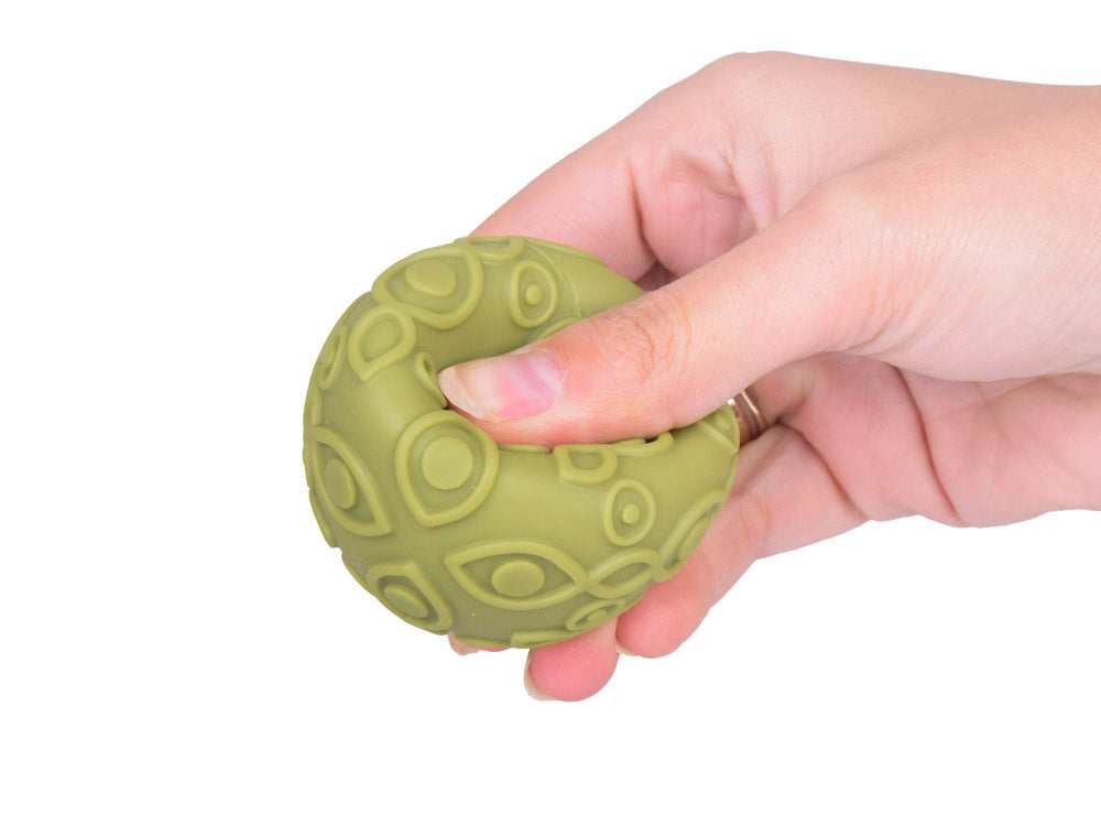 Guminių sensorinių kamuoliukų rinkinys 6 vnt.