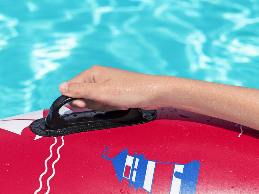 Didelis plaukimo ratas 119 cm, Bestway,  raudonas