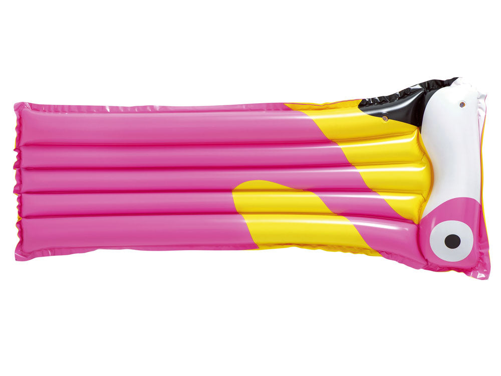 Pripučiamas čiužinys flamingas 183cm, Bestway, rožinis