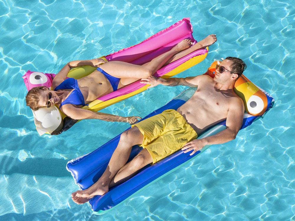 Pripučiamas čiužinys flamingas 183cm, Bestway, rožinis