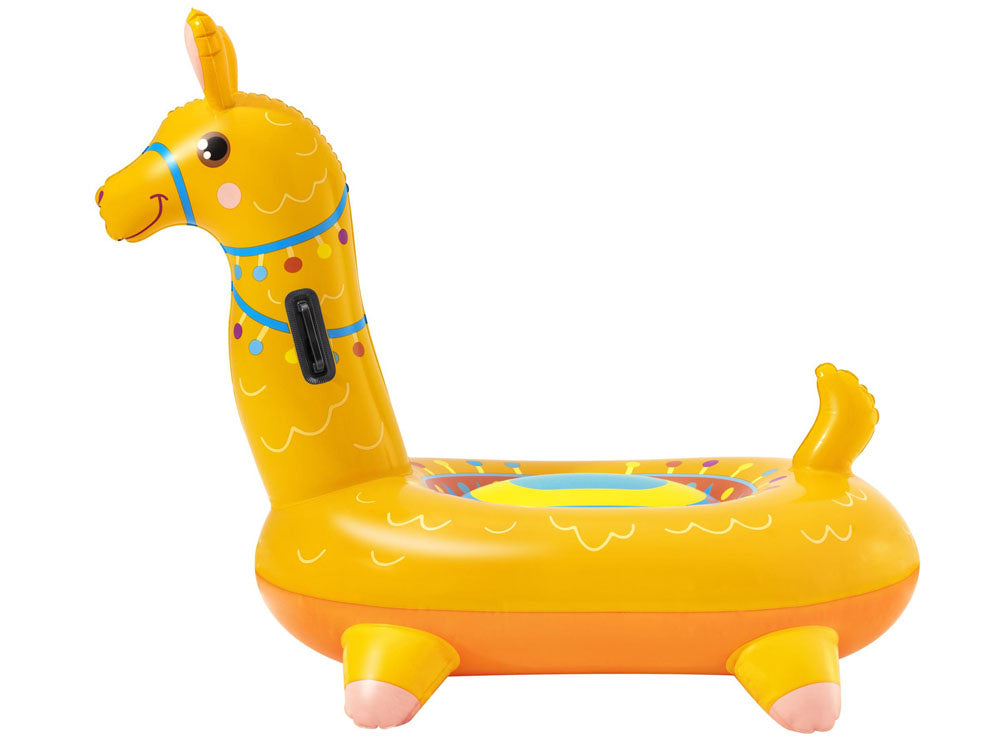 Pripučiamas plaukimo čiužinys Lama 129x110cm, Bestway