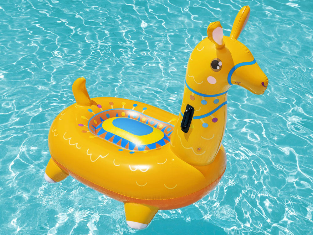 Pripučiamas plaukimo čiužinys Lama 129x110cm, Bestway