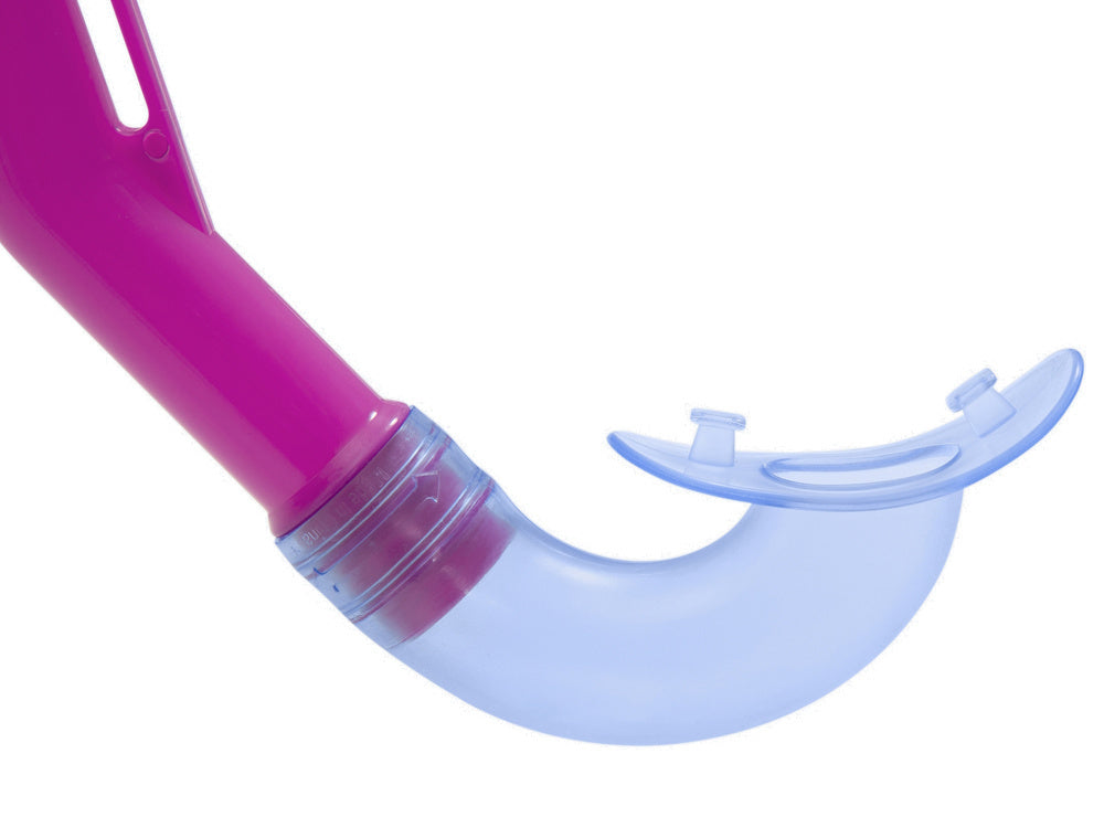 Nardymo kaukė su vamzeliu, Bestway, geltona