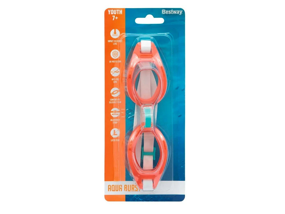 Plaukimo akiniai vaikams Bestway, raudoni