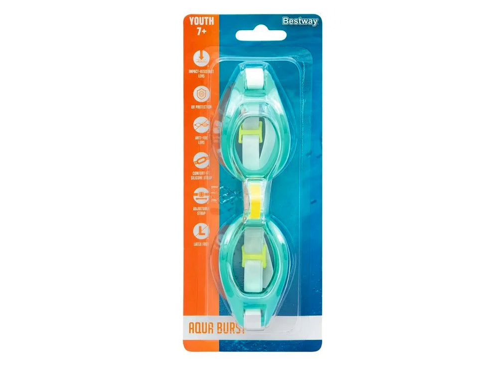 Plaukimo akiniai vaikams Bestway, mėlyni