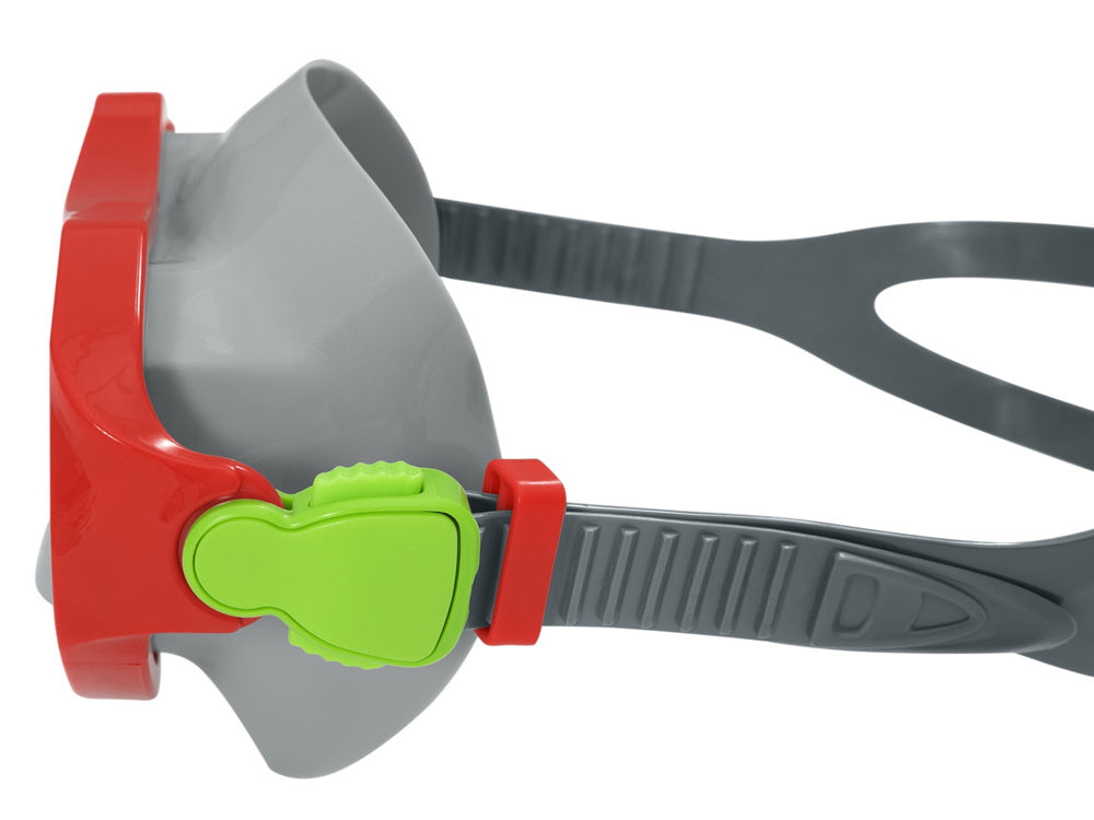 Spalvinga plaukimo kaukė Bestway, raudona