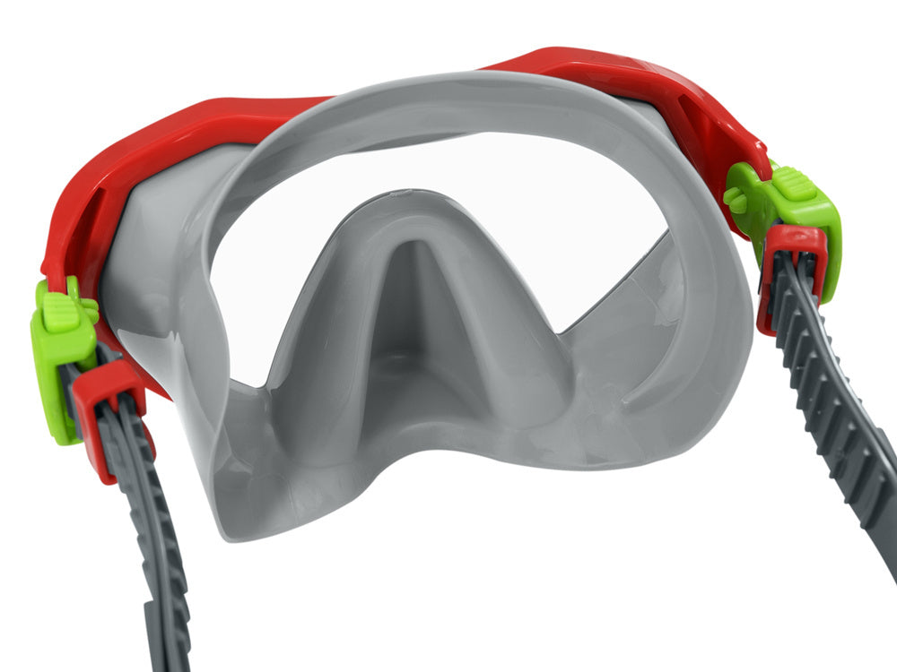 Spalvinga plaukimo kaukė Bestway, raudona