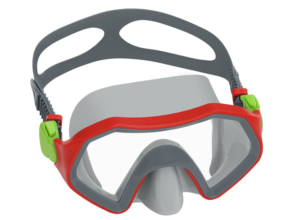 Spalvinga plaukimo kaukė Bestway, raudona