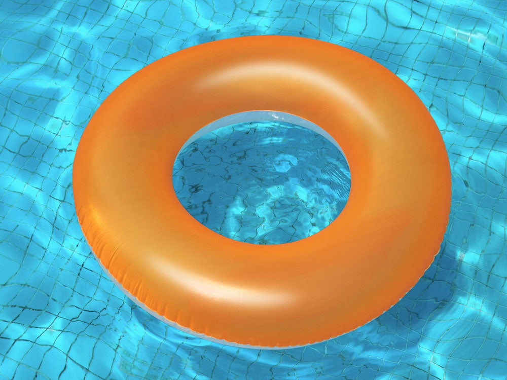 Pripučiamas ratas 91 cm, Bestway, oranžinis