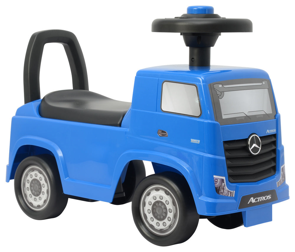 Paspiriamas automobilis vaikams Mercedes Actros 3316TA, mėlynas