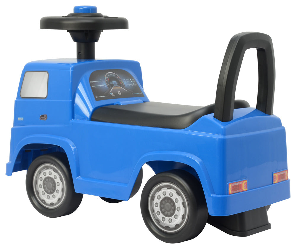 Paspiriamas automobilis vaikams Mercedes Actros 3316TA, mėlynas