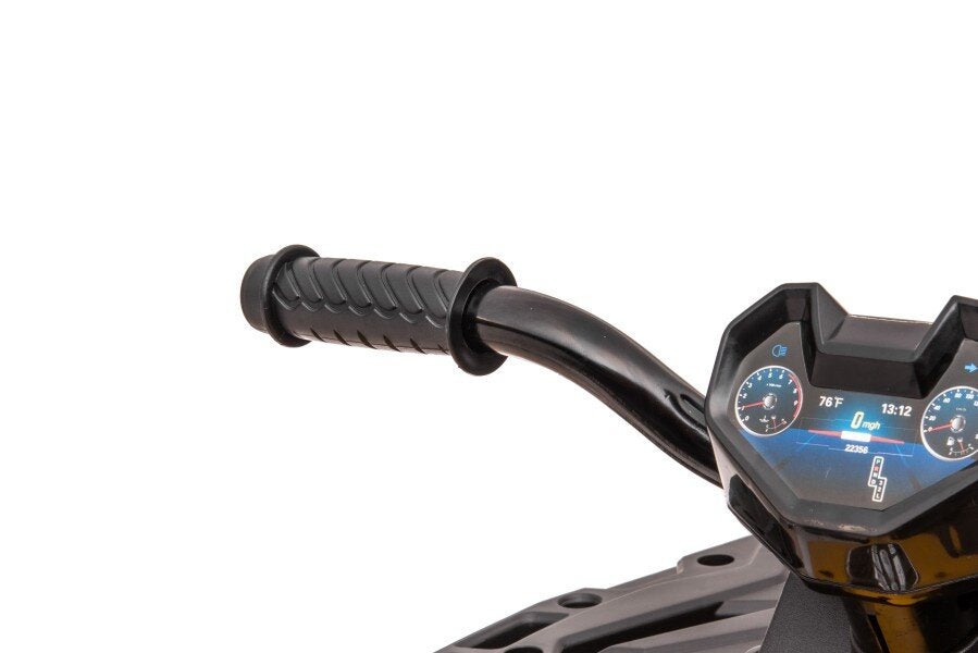 Elektrinis keturratis vaikams 4x4 320W 24 V, geltonas