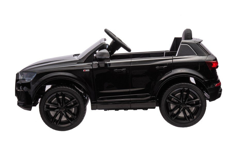 Vienvietis elektromobilis vaikams Audi Q7, juodas