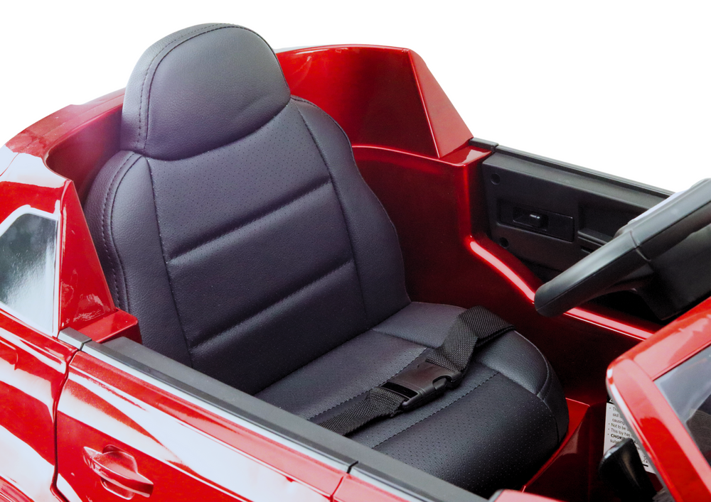 Vienvietis elektromobilis Audi Q7, raudonas