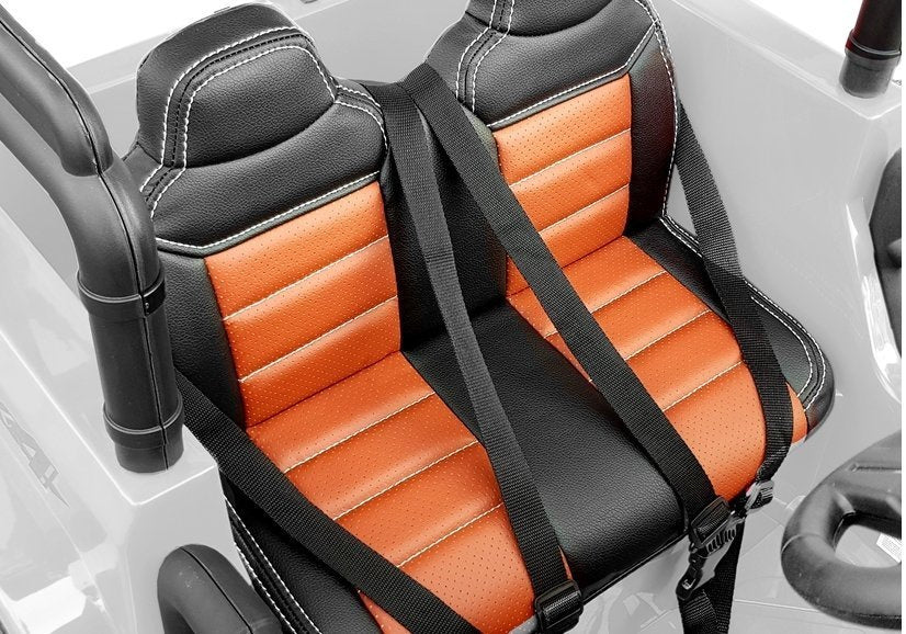 Dvivietis elektrinis džipas WXE-1688 4x4 , baltas