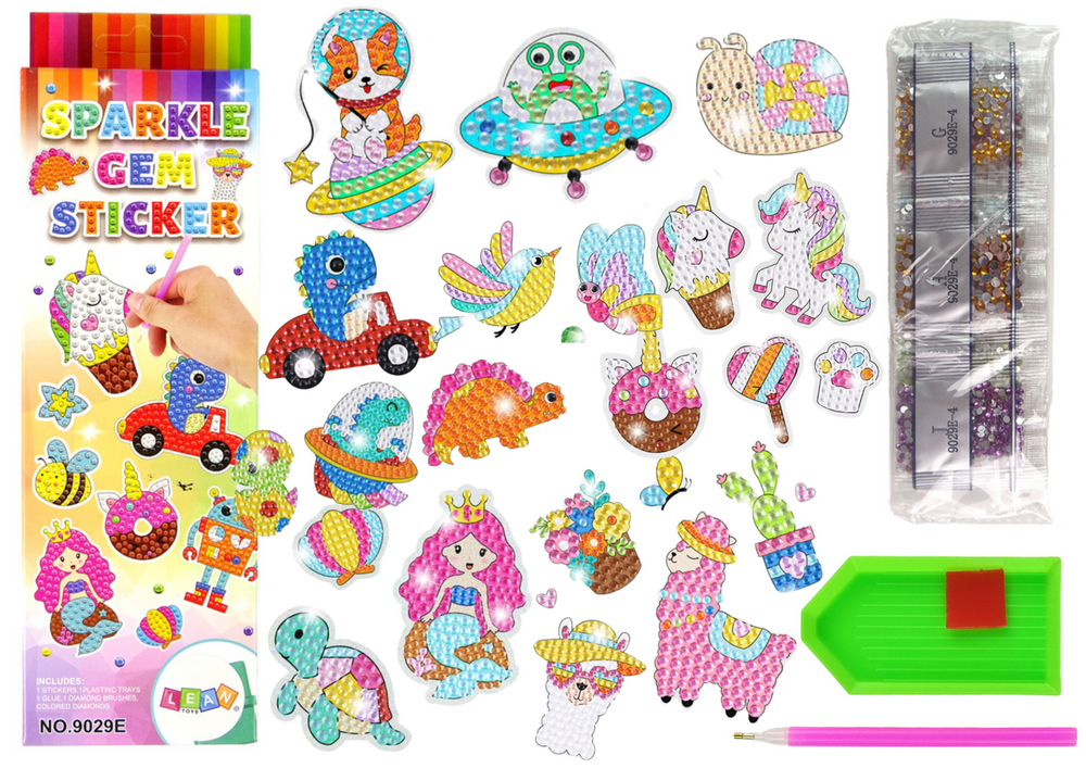 Deimantinių lipdukų kūrimo rinkinys