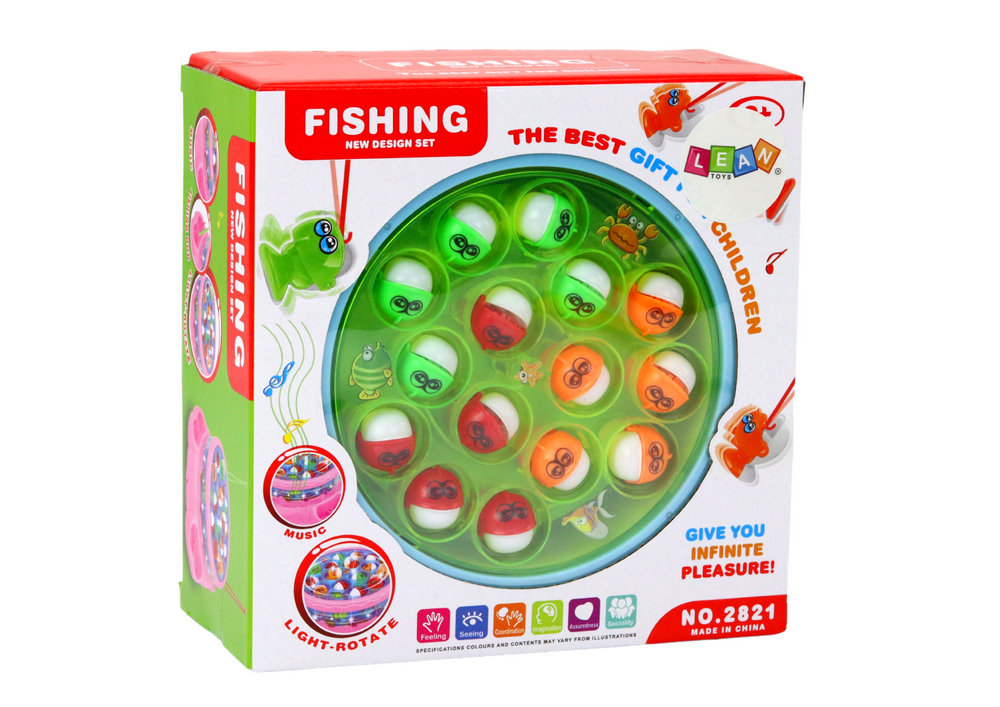 Arkadinis žaidimas „Žvejyba“ su garso ir šviesos efektais, mėlynas