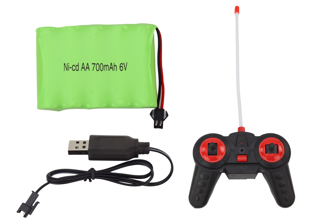 Nuotoliniu būdu valdomas policijos automobilis 1:12, mėlynas