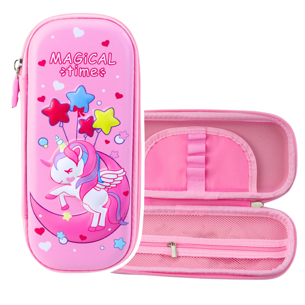 3D penalas su vienaragio motyvais 23x10x5cm, violetinis