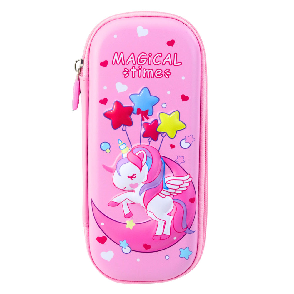 3D penalas su vienaragio motyvais 23x10x5cm, violetinis