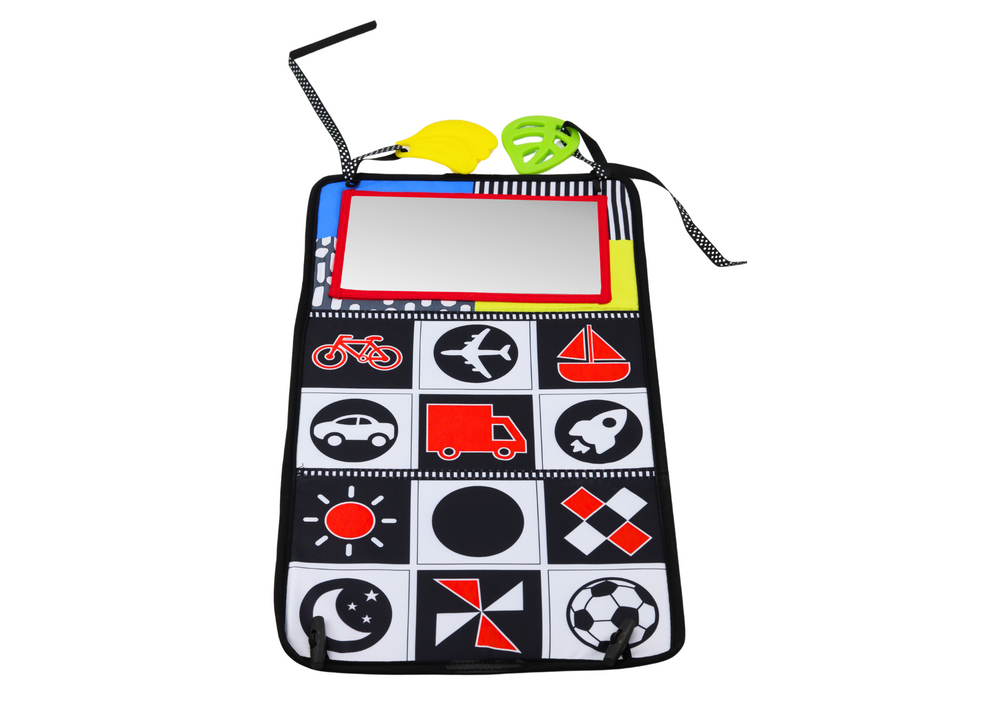 Dvipusis sulankstomas kilimėlis su veidrodžiu Chews Rustling Book