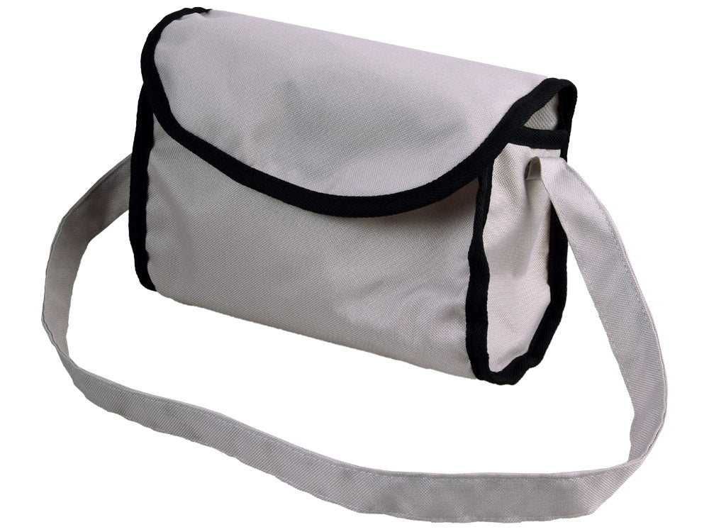 Didelis vežimėlis lėlėms, pilkas