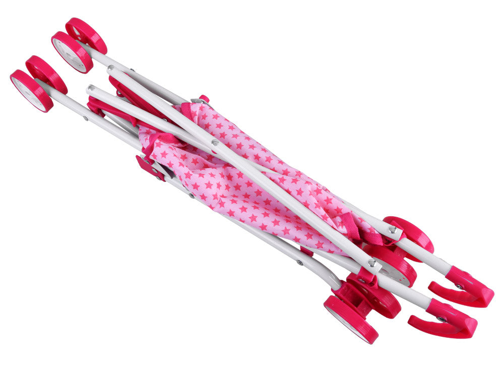 Lėlių vežimėlis, rožinis