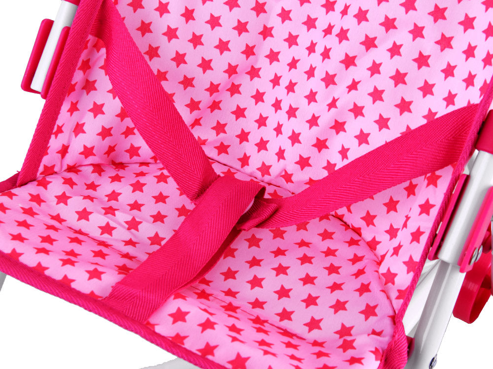 Lėlių vežimėlis, rožinis