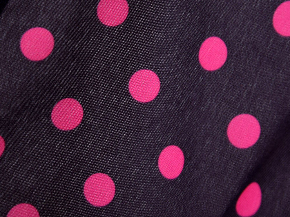 Lėlių vežimėlis, juodai rožinis