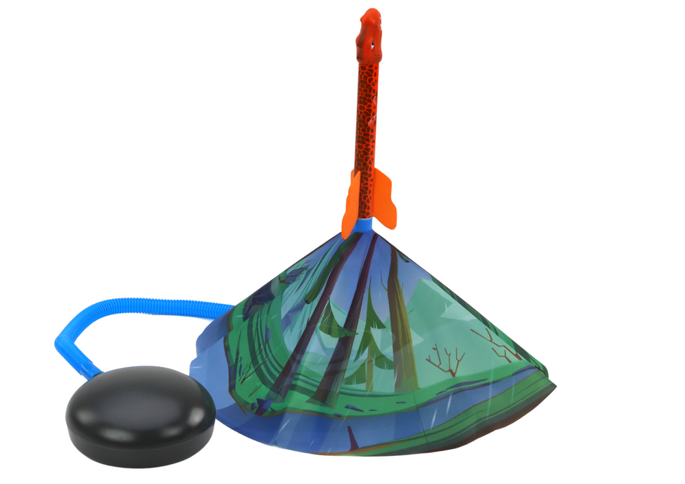 Raketų paleidimo žaidimas, dinozaurai