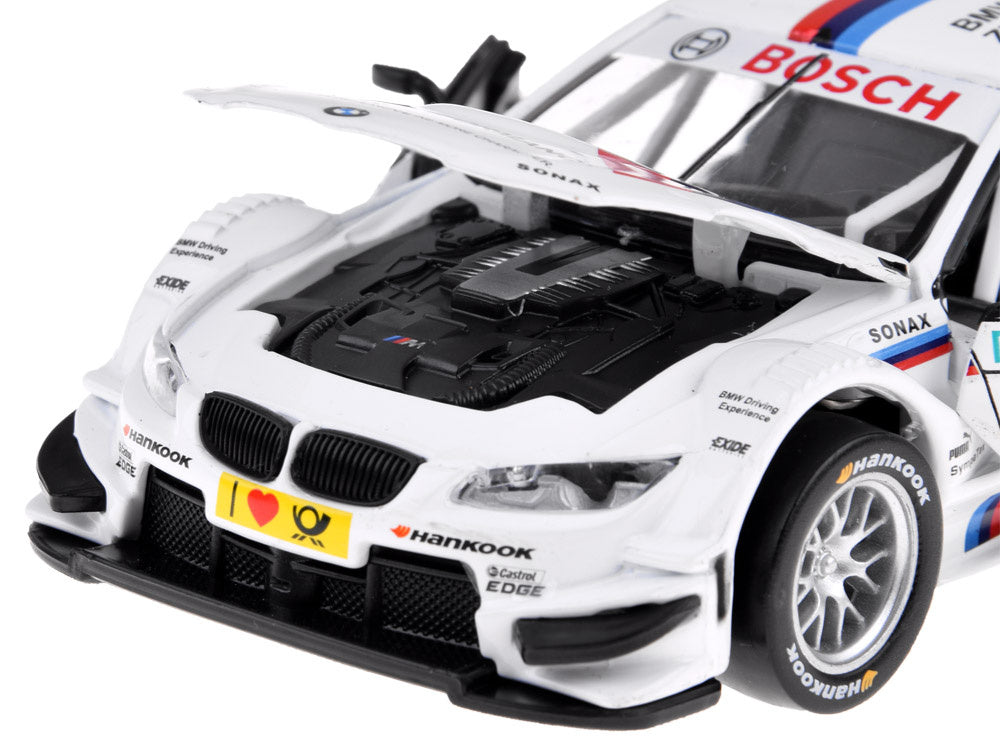 Metalinis sportinis BMW M3 DTM automobilis su garso ir šviesos efektais