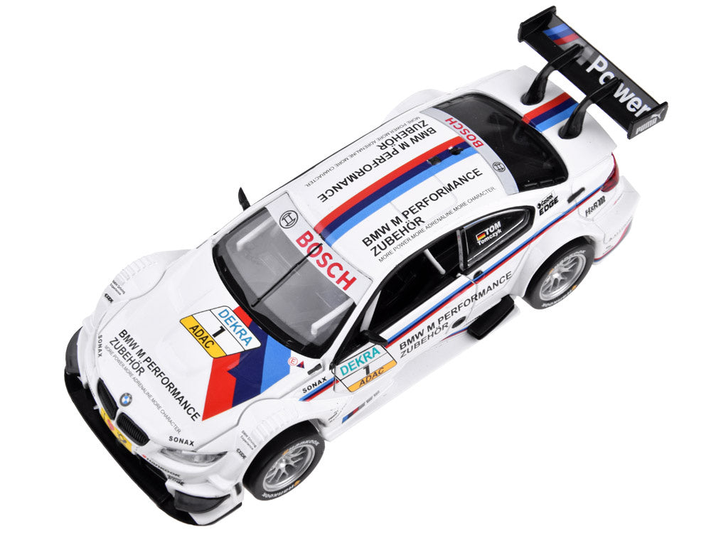 Metalinis sportinis BMW M3 DTM automobilis su garso ir šviesos efektais