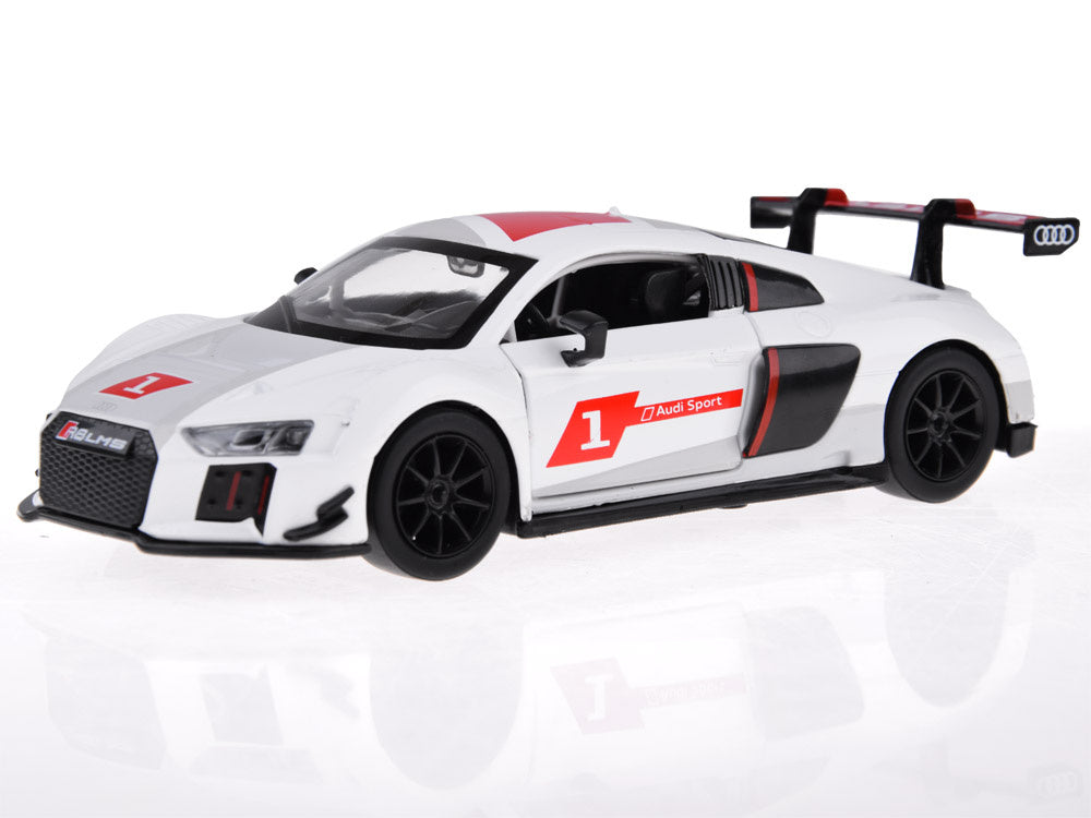 Metalinis sportinis Audi R8 LMS automobilis su garso ir šviesos efektai