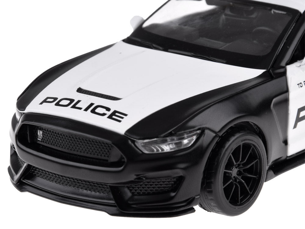 Metalinis policijos Ford Shelby GT350 automobilis su garso ir šviesos efektais