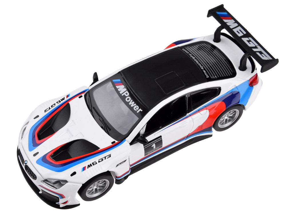 Metalinis BMW M6 GT3 automobilis su garso ir šviesos efektais