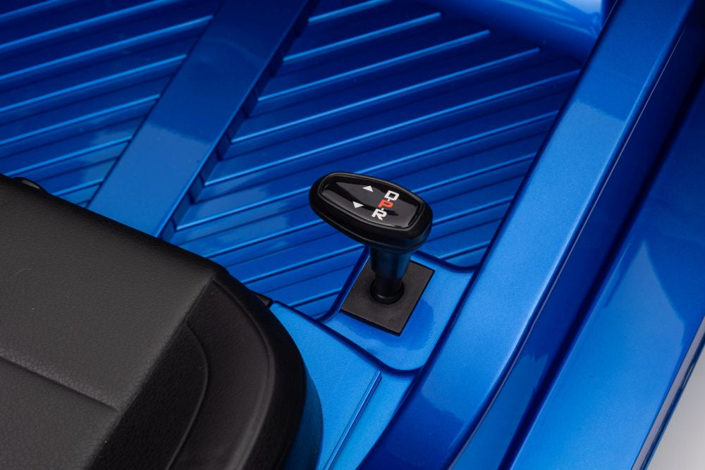 Vienvietis elektromobilis vaikams Mercedes CLA 45s AMG 4x4, mėlynas lakuotas